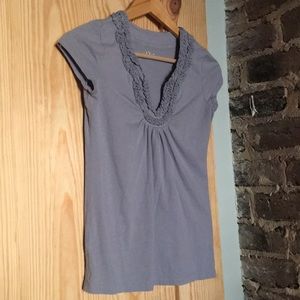 Loft size S grey short sleeve
